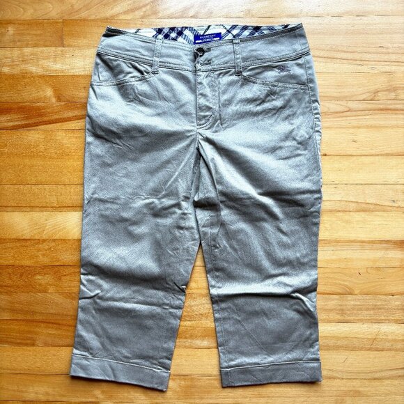 Burberry Blue Label Women’s Cropped Pants Size 38 - Picture 1 of 11